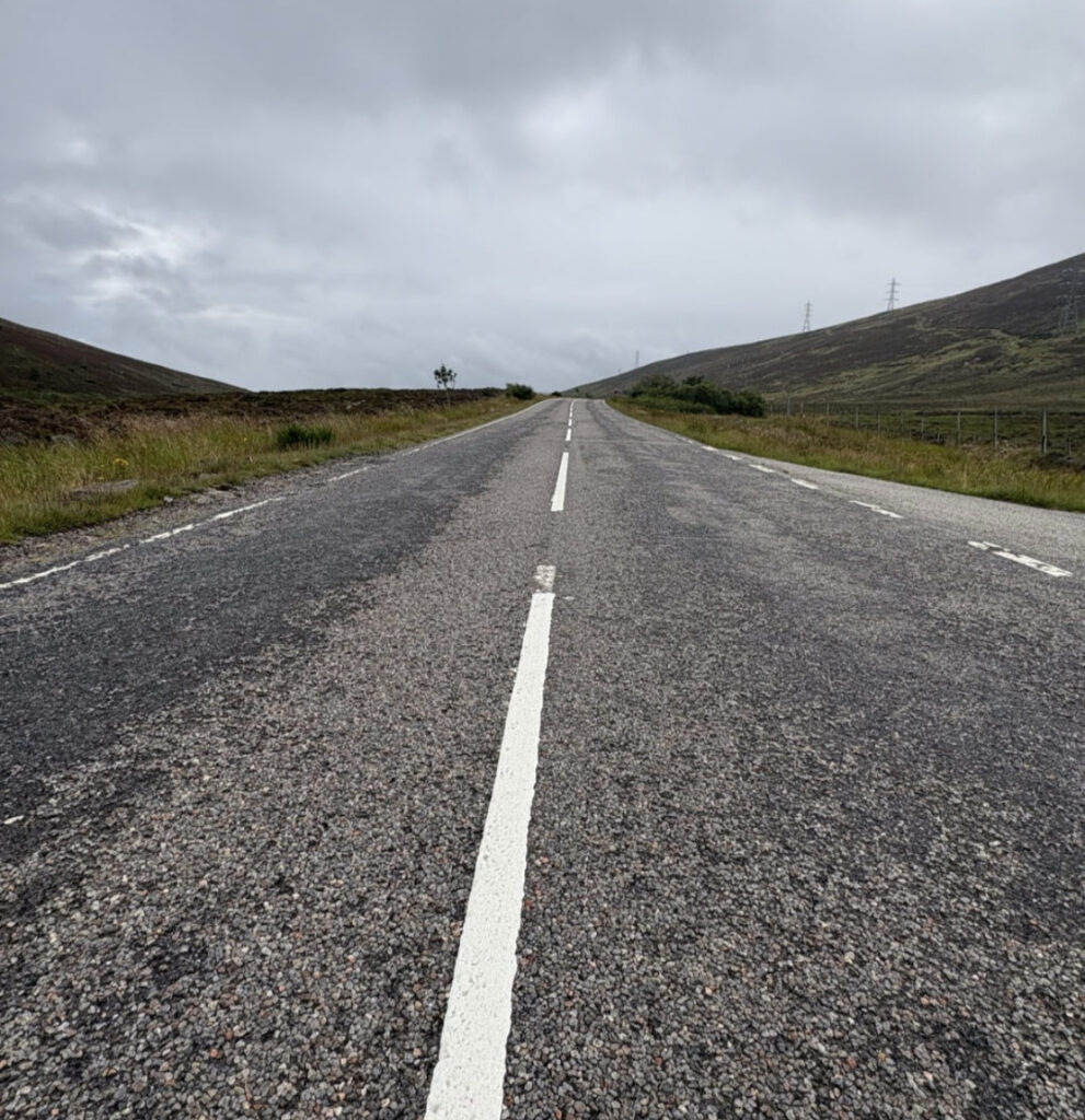 Bonar Bridge road ahead